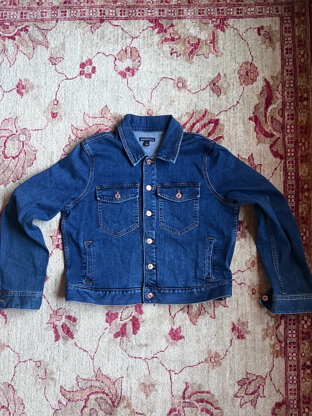 J.Crew Cotton Denim Jacket with Pockets